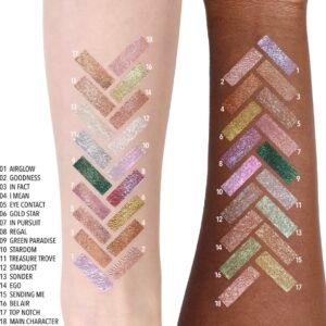 Moira DIAMOND DAZE LIQUID SHADOW (009, GREEN PARADISE)