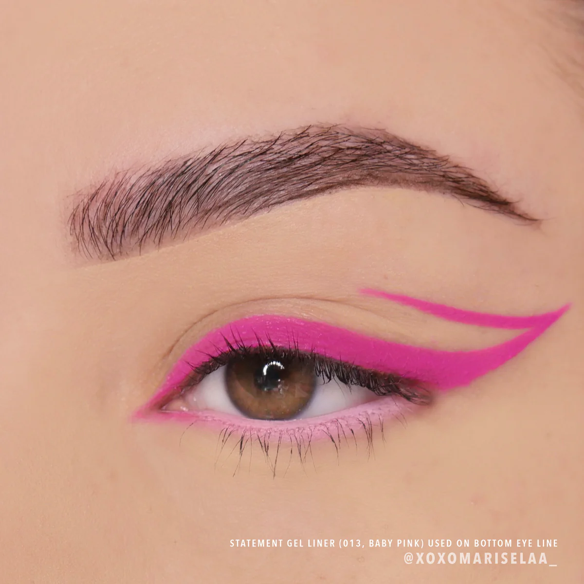 Moira EYE CATCHING DIP LINER (017, HOT PINK)