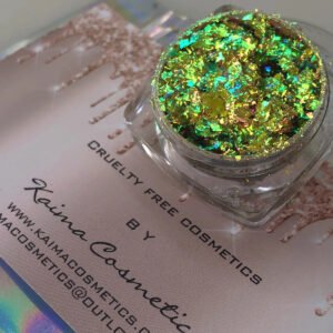 Kaima cosmetics CHAMELEON EYESHADOW FLAKES - LIMELIGHT