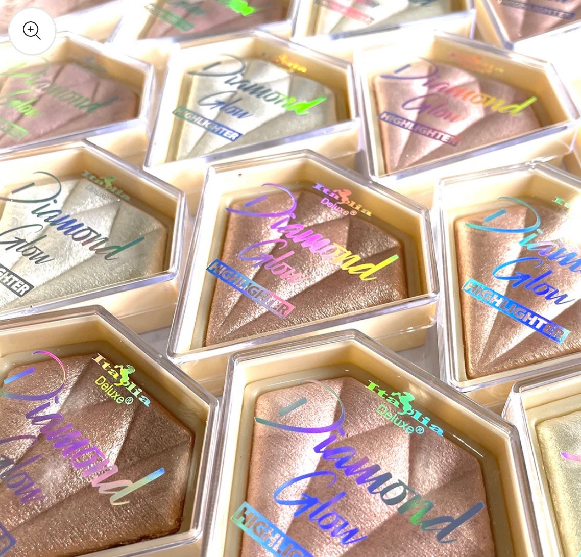 Italia deluxe Diamond Glow Highlighter champagne glow