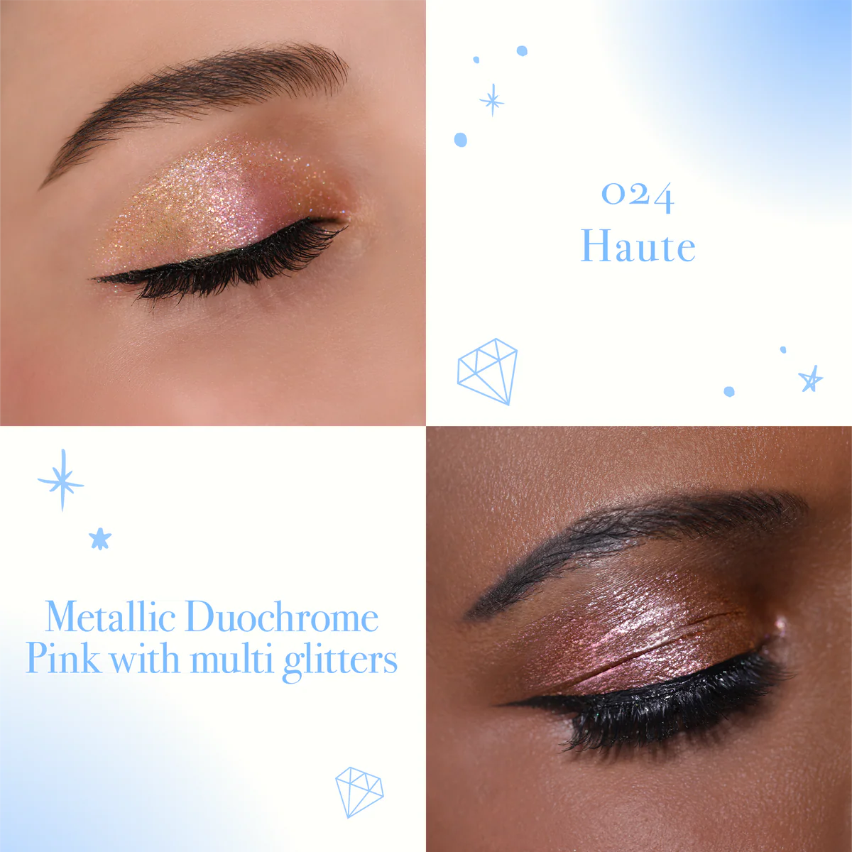 Moira DIAMOND DAZE LIQUID SHADOW (024, HAUTE)