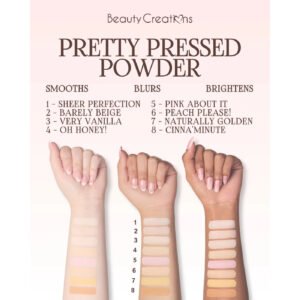 Beauty creations PRETTY PRESSED SETTING POWDER pink about it