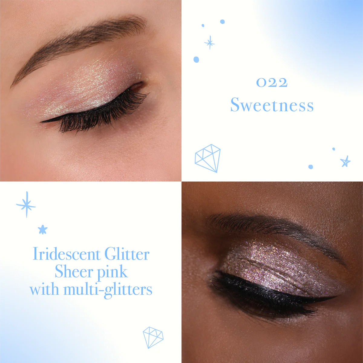 Moira DIAMOND DAZE LIQUID SHADOW (022, SWEETNESS)