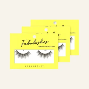 Kara beauty 3D Faux Mink False Eyelashes Style a 101