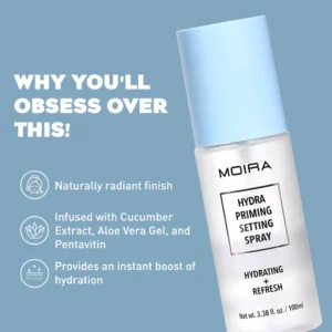 Moira Beauty Hydra Priming Setting Spray