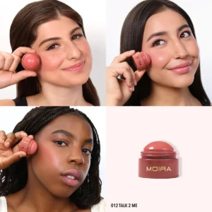 Moira SOFT BLUSH BALM (012, TALK 2 ME)