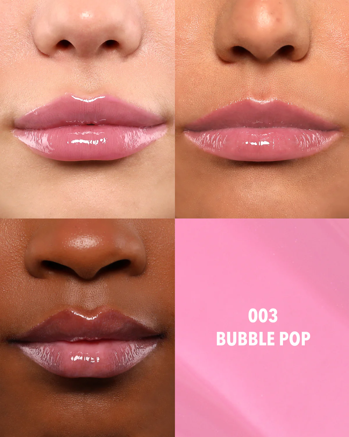 Moira MAXI POUT LIP GLOSS (003, BUBBLE POP)