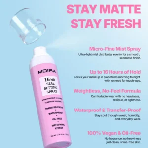 MOIRA- 16HRS SEAL- SETTING SPRAY