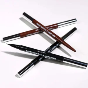 Moira Double Ended Gel & Liquid Eyeliner COLOR: BROWN