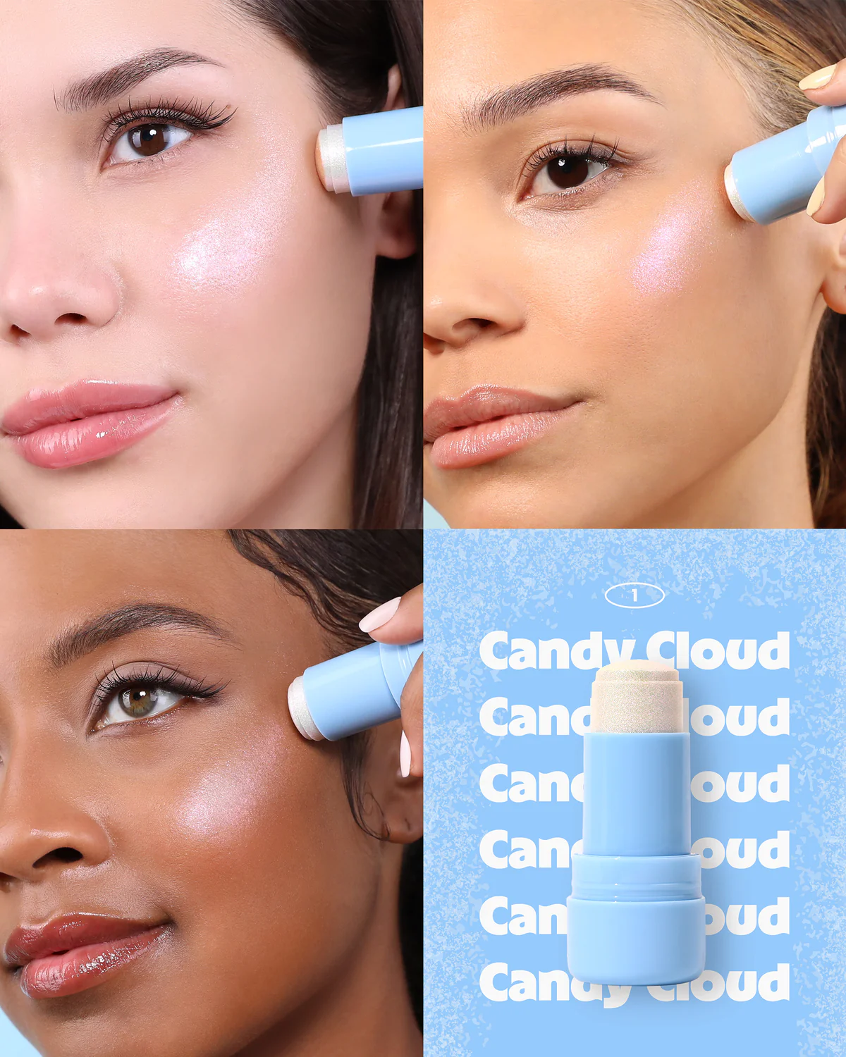 Moira ICY GLOW JELLY STICK (001, CANDY CLOUD)