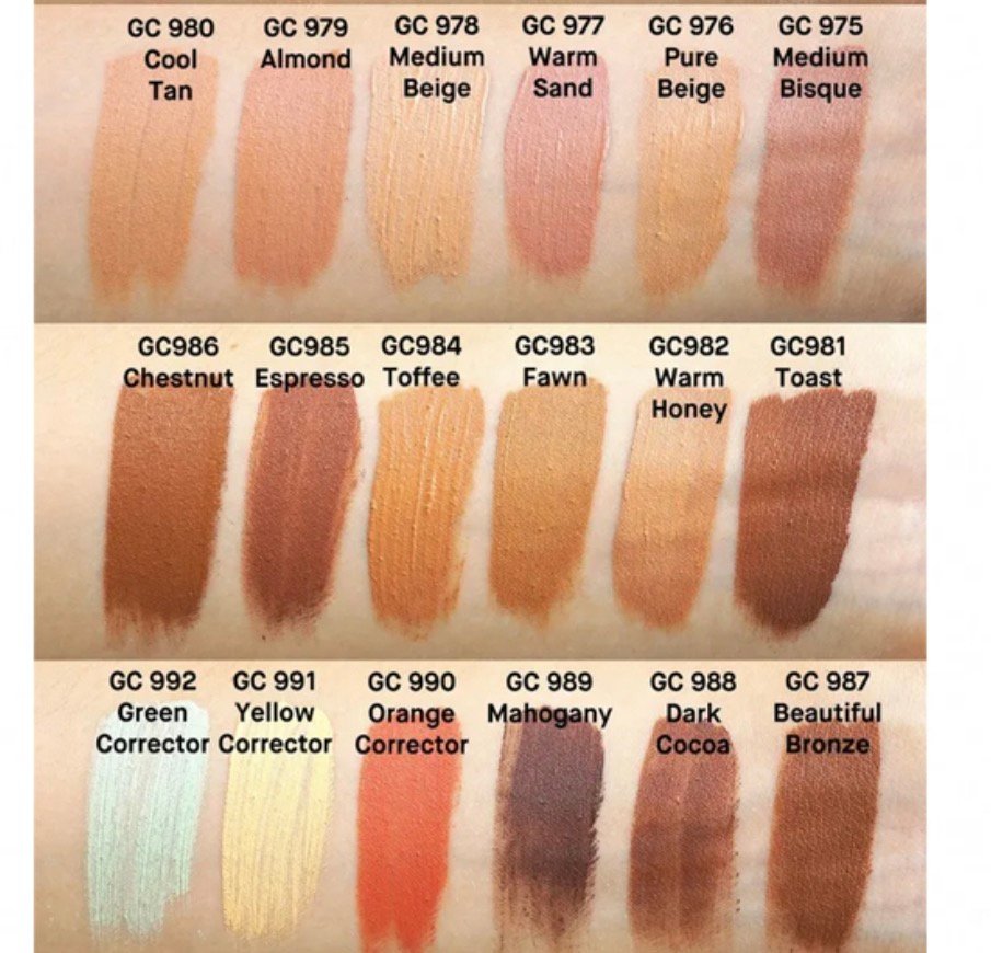 L a girl pro concealer orange 990
