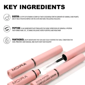 Moira BIOTIN-PEPTIDE COMPLEX LASH SERUM