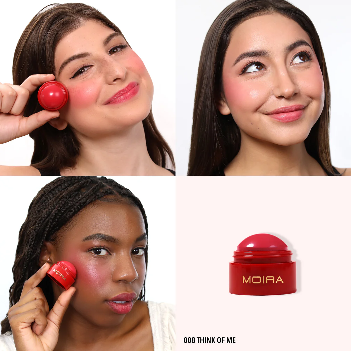 Moira SOFT BLUSH BALM (008, THINK OF ME)