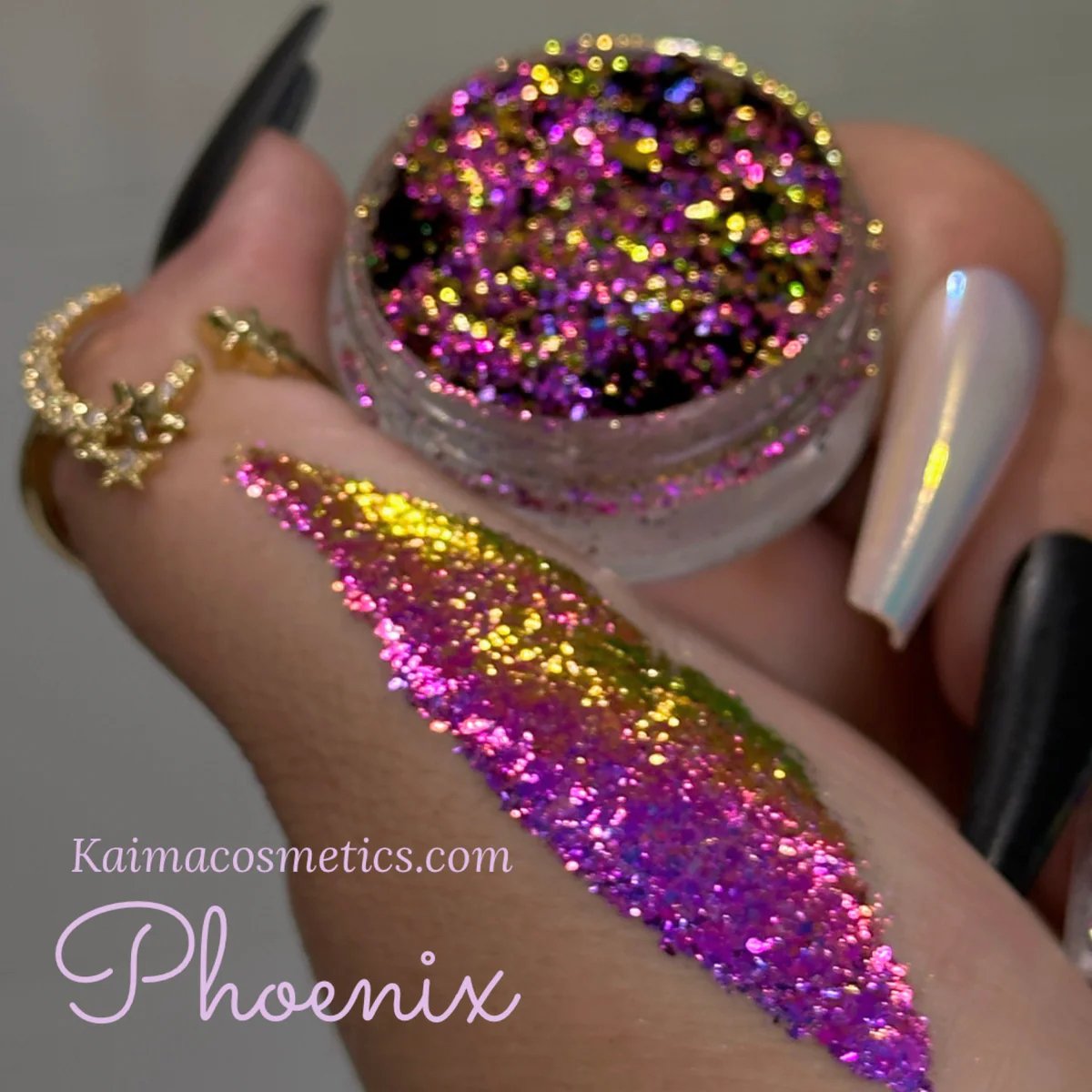 Kaima cosmetics CHAMELEON EYESHADOW FLAKES - PHOENIX ( NEW )