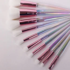 10 PC Brush Set By Lurella Cosmetics