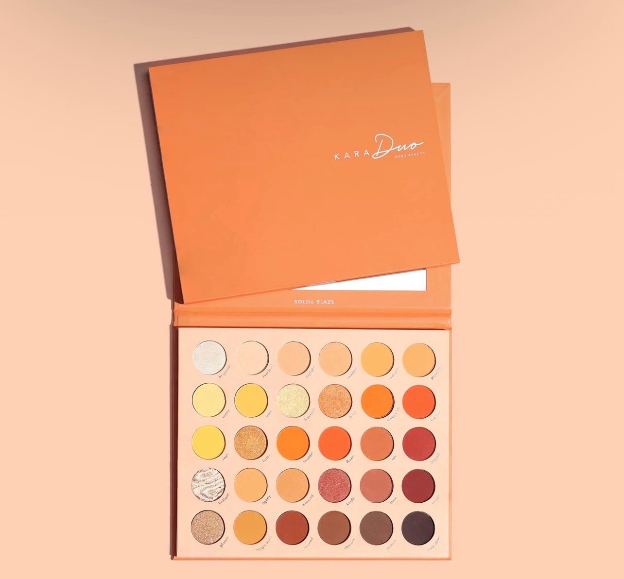 KARA BEAUTY PRO24 SOLEIL BLAZE 30-Shades Creative Beauty Palette - Image 3