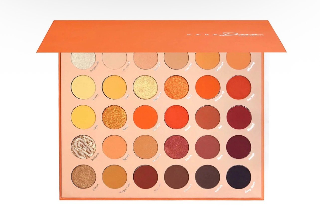 KARA BEAUTY PRO24 SOLEIL BLAZE 30-Shades Creative Beauty Palette - Image 4