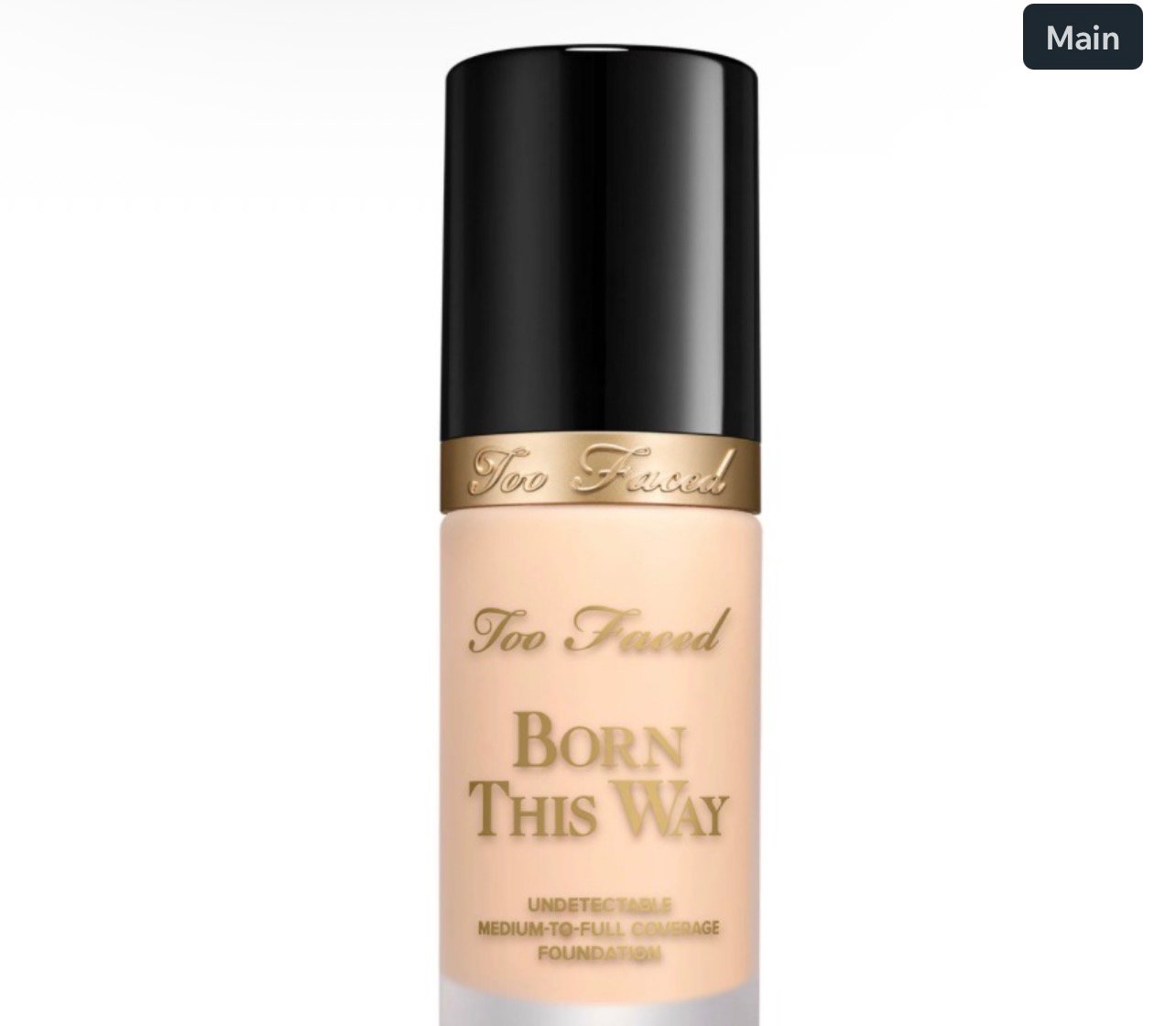 Too faced Born This Way Undetectable Medium-To-Full Coverage Foundation snow
