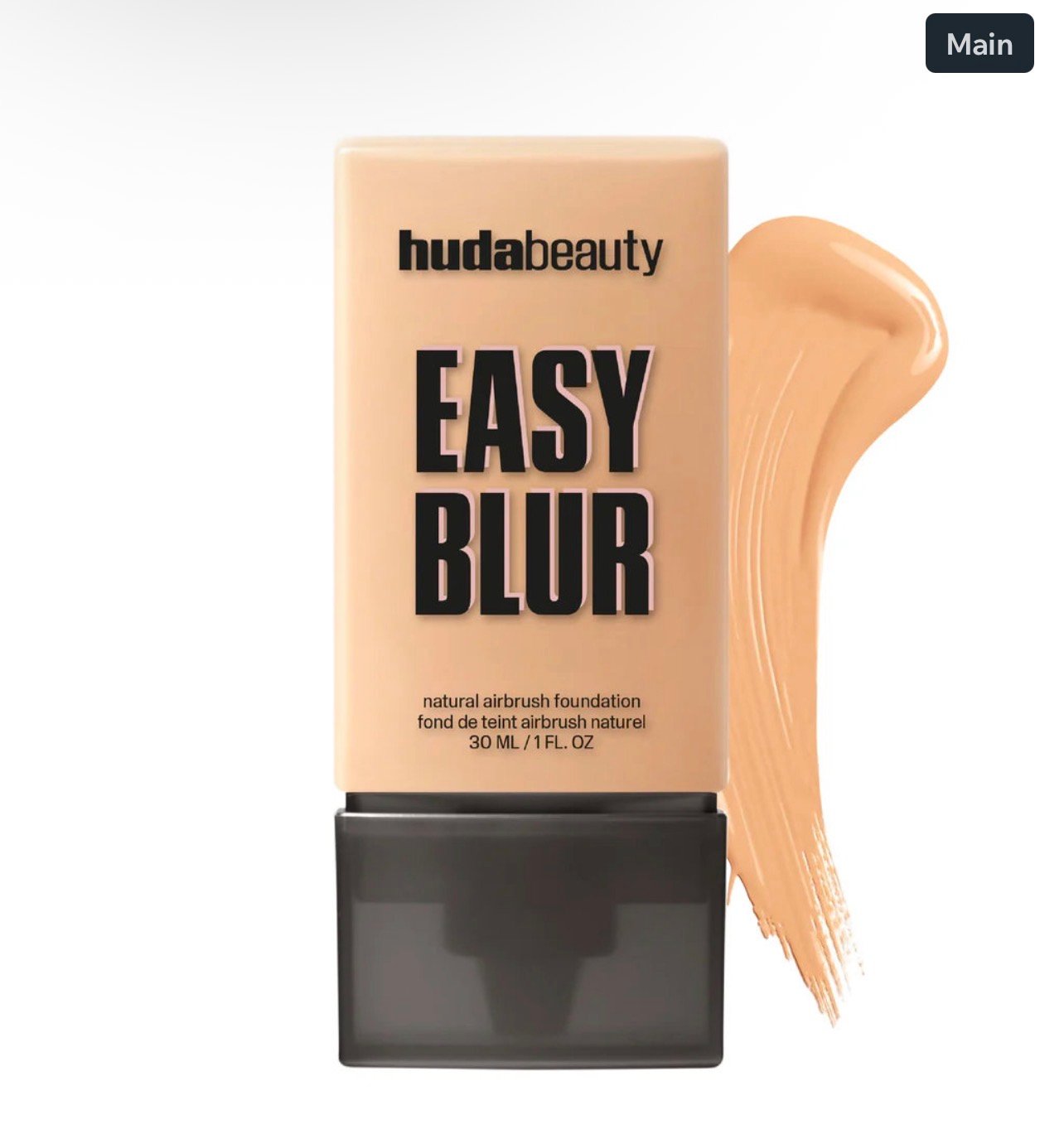 Huda Beauty EASY BLUR NATURAL AIRBRUSH FOUNDATION WITH NIACINAMIDE