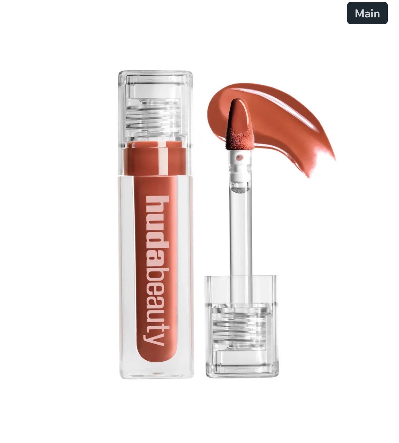 Huda Beauty FAUX FILLER EXTRA SHINE LIP GLOSS foxy