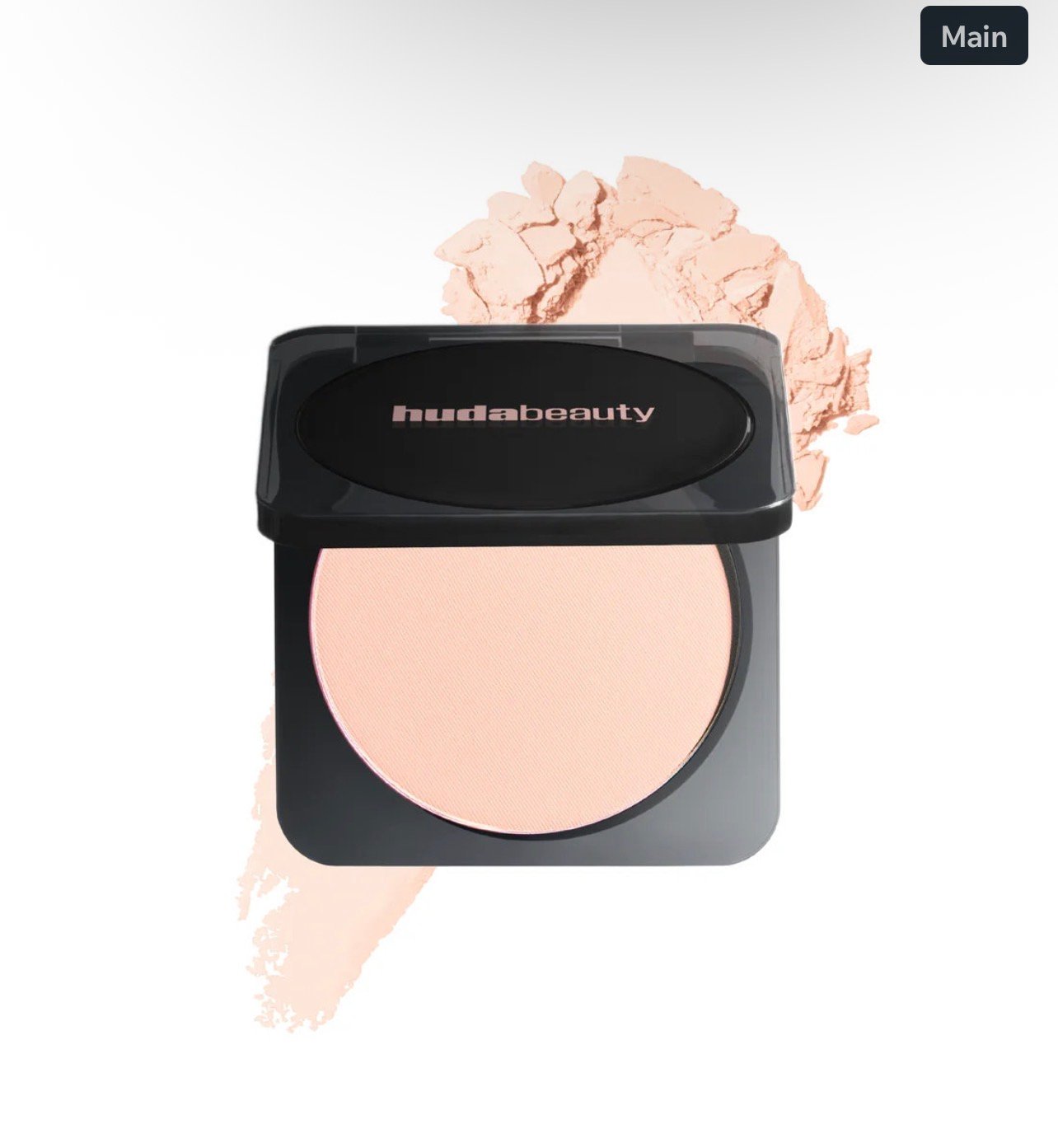 Huda Beauty EASY BAKE PRESSED POWDER Peach Cupcake
