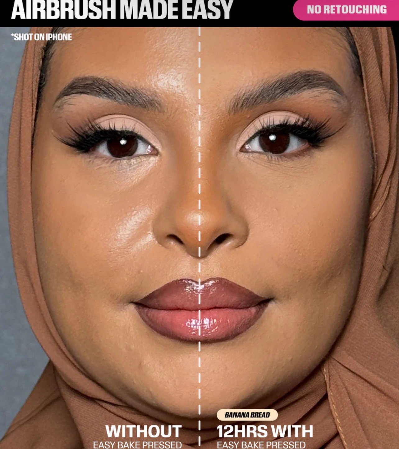 Huda Beauty EASY BAKE PRESSED POWDER Banana Bread - Image 2