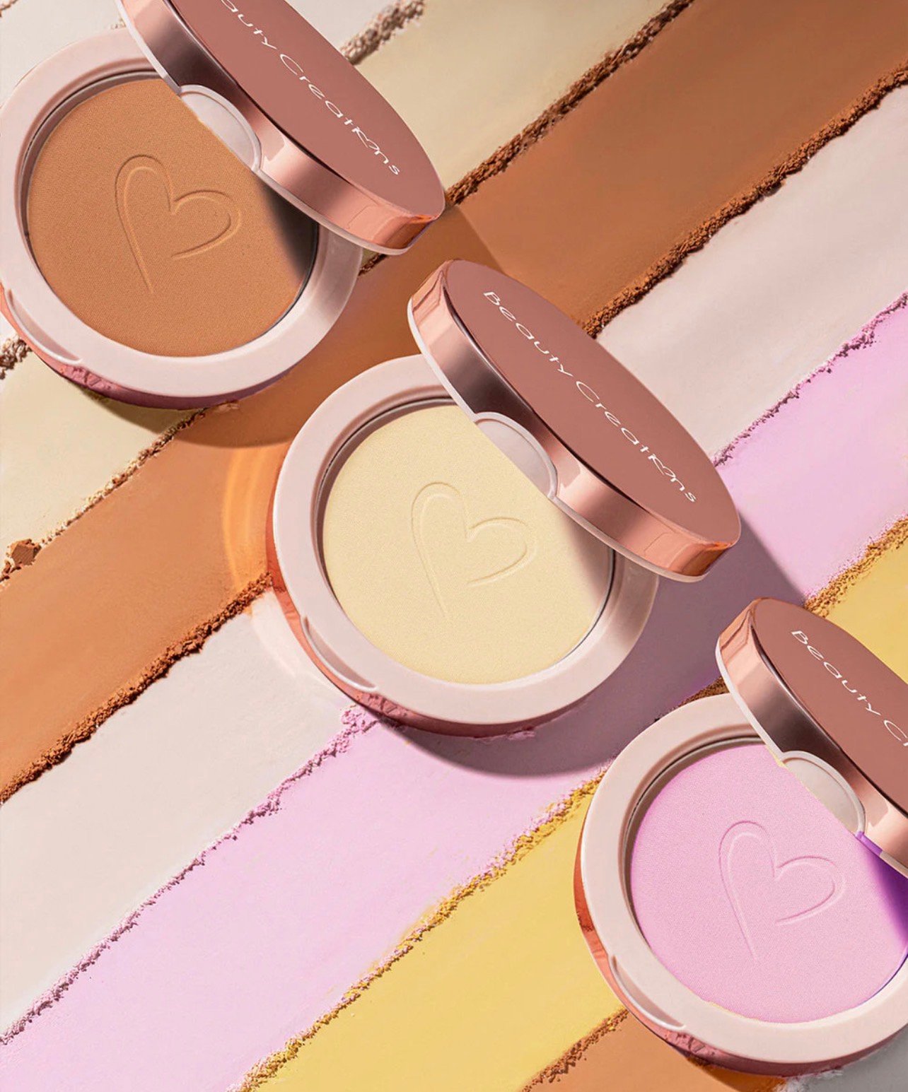 Beauty creations PRETTY PRESSED SETTING POWDER pink about it - Image 4