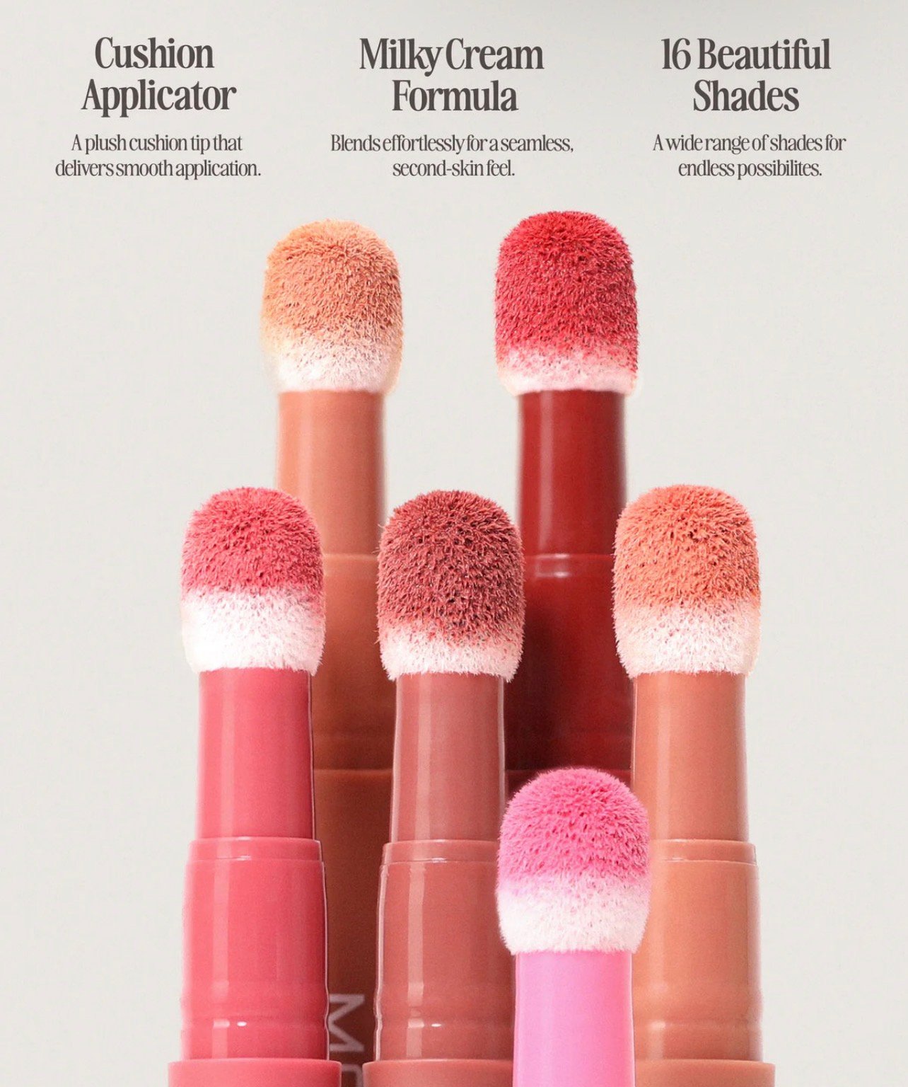 Moira CUSHION KISS LIP CREAM (009, TULLE MAGENTA) - Image 7