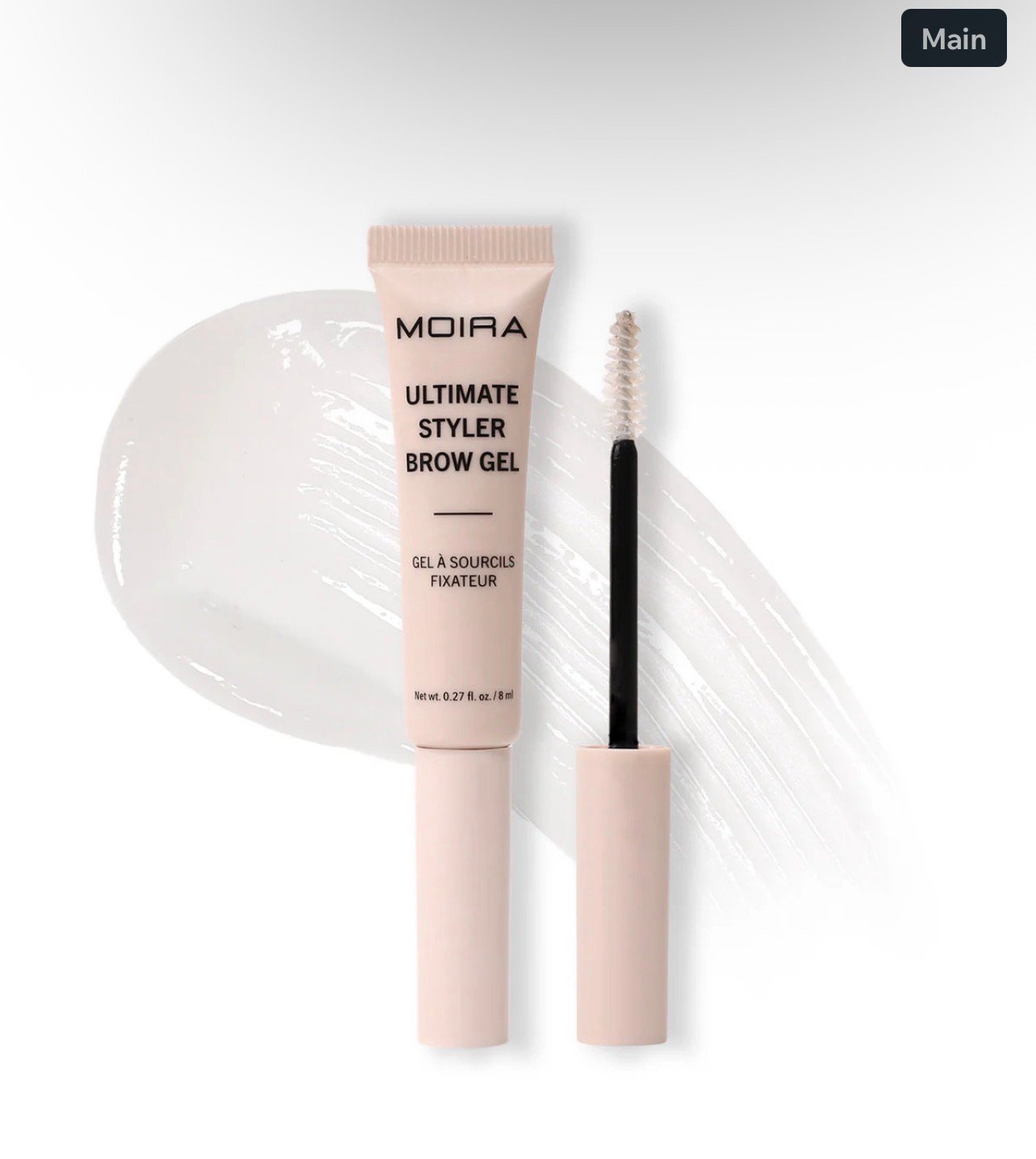 Moira ULTIMATE STYLER BROW GEL (001, CLEAR)