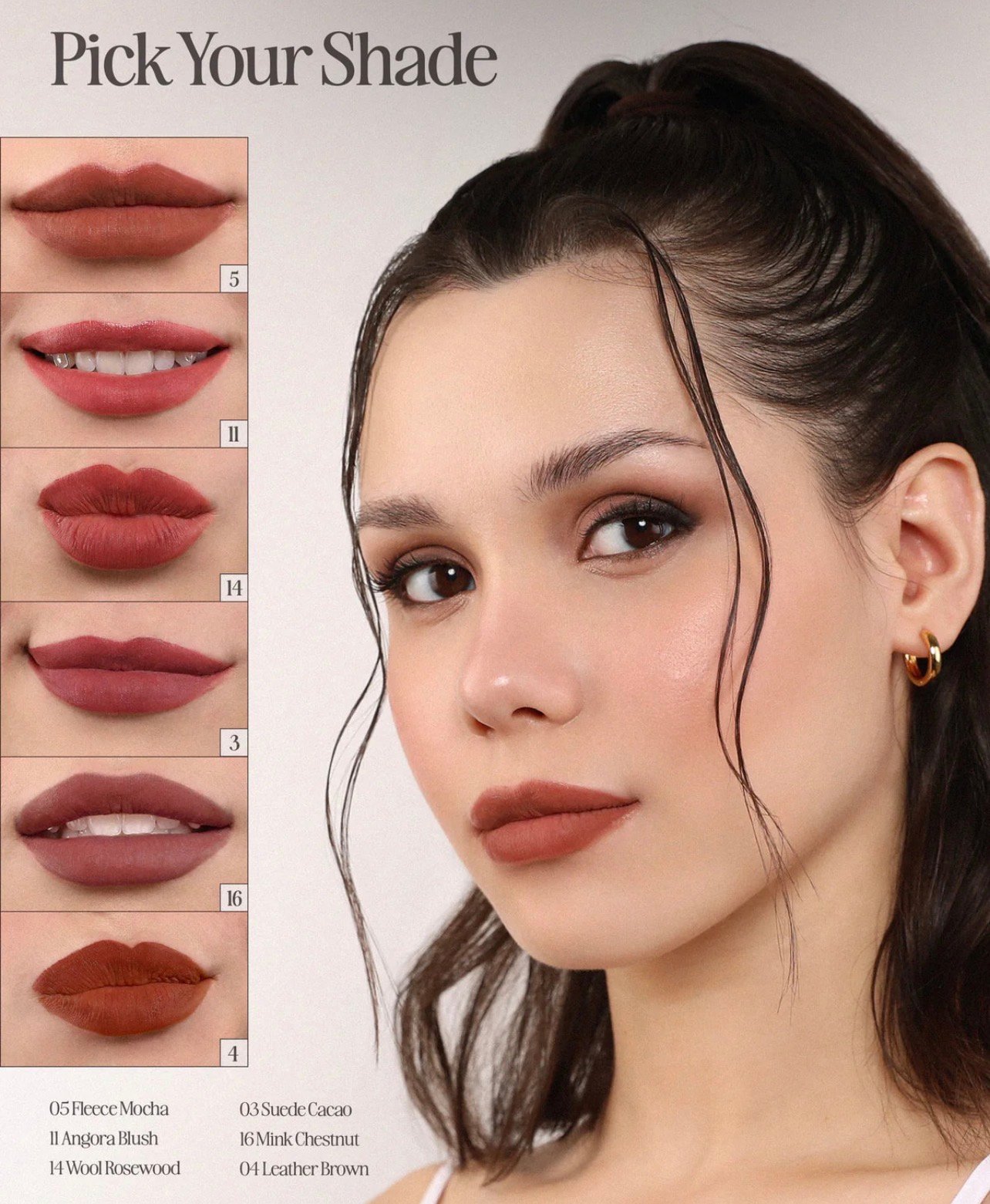 Moira CUSHION KISS LIP CREAM (016, MINK CHESTNUT) - Image 5