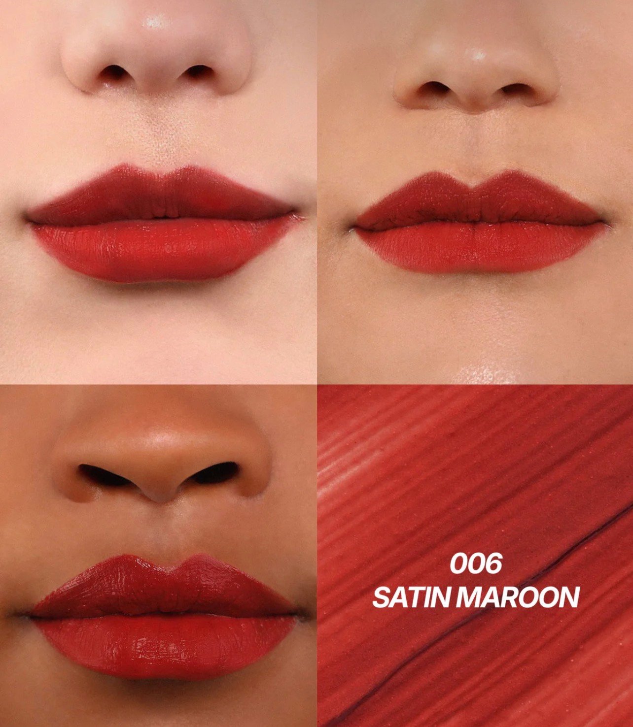 Moira CUSHION KISS LIP CREAM (006, SATIN MAROON) - Image 2