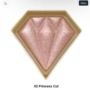 Italia deluxe Diamond Glow Highlighter princess cut
