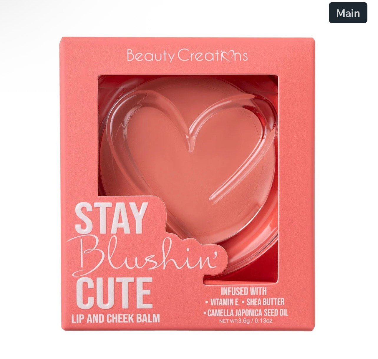 Beauty creations STAY BLUSHING CUTE LIP AND CHEEK BALM sayless
