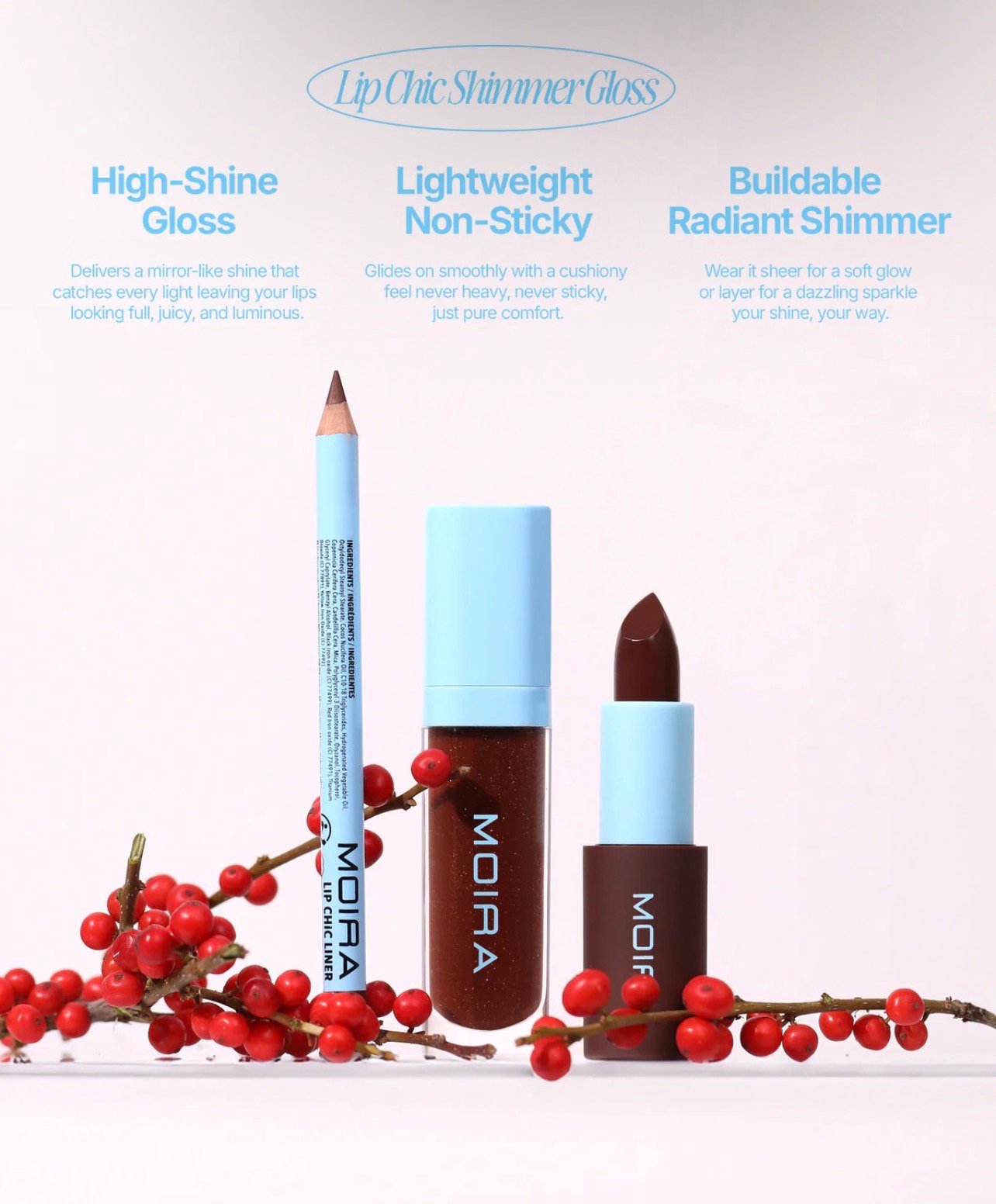 Moira LIP CHIC SHIMMER GLOSS (008, 2000) - Image 5