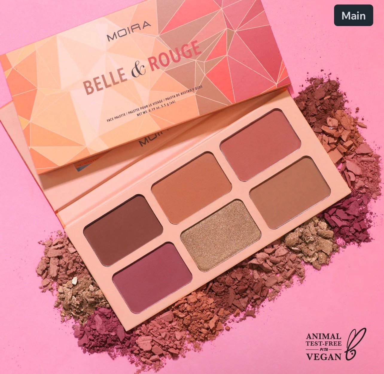 Moira BELLE & ROUGE PALETTE