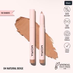 Moira AT GLANCE STICK SHADOW (004, NATURAL BEIGE)