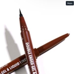 Moira Double Ended Gel & Liquid Eyeliner COLOR: BROWN