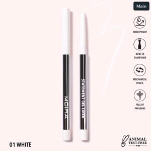 Moira STATEMENT GEL LINER (001, WHITE)