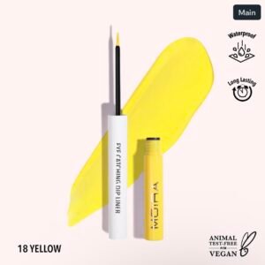 Moira EYE CATCHING DIP LINER (018, YELLOW)