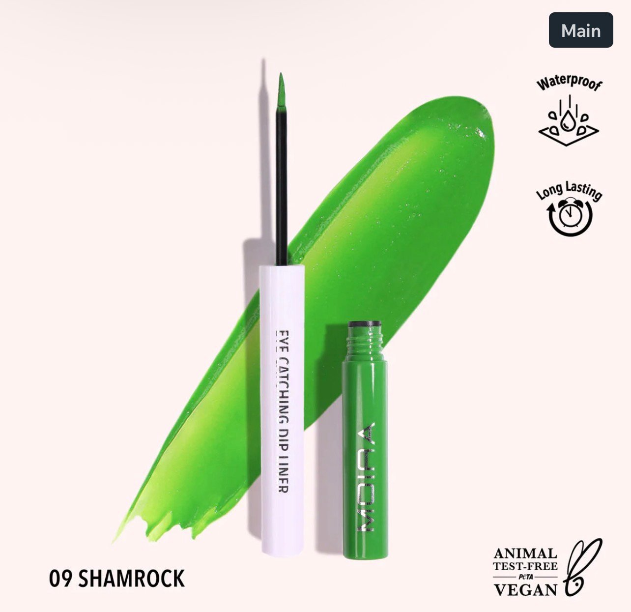 Moira EYE CATCHING DIP LINER (009, SHAMROCK)