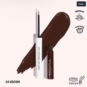 Moira EYE CATCHING DIP LINER (004, BROWN)