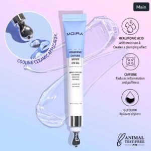 Moira Hyaluronic caffeine depuff under eye gel