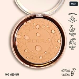Moira compact powder shade medium 400
