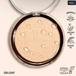 Moira compact powder shade 200
